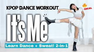 🔥Learn Kpop n SWEAT🔥ILLIT 'It's ME' Kpop Dance Workout to lose weight 💪🏼Get Strong Core, Glute&Thigh