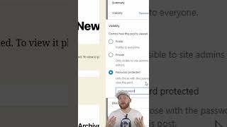 Change Page Visibility on WordPress #wordpress #guide #pagebuilder