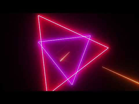 7 Hours of Hypnotic Triangle Motion | Infinite Geometric Space Animation [4K]