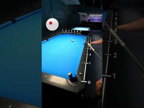 Part 2.5/3 on how to kick the cue ball two rails! #shorts #billiards #tutorial #8ballpool #subscribe