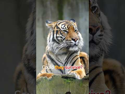 Will Tiger survive if They join Amazon Forest? #wildanimals #tigers #reels #amazoneforest #shorts