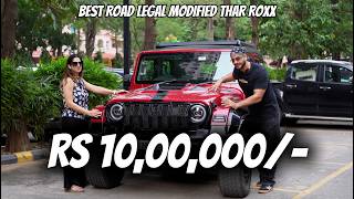Best Road Legal Modifications Worth ₹10 Lakhs - THAR ROXX | SUPER ROXX | Dream Garage - Part 1