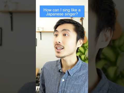 How to Sing Like a Japanese Singer? [Nasal Sound]. #Shorts