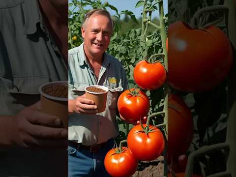 Just 1 drop on tomatoes and they grow huge