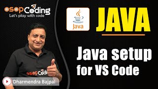 Java Setup for VS Code | VS Code | Installation & Configuration | Java for Beginners | #java #Lec18