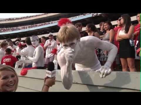 How crazy the UGA University of Georgia fans are!!