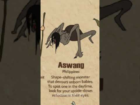 Types Of Mythical Creatures | Aswang #shorts