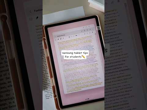Samsung Notes Tips and Tricks for Students 📝 SAMSUNG NOTES TUTORIAL 🤍 Samsung Tablet Hidden Features