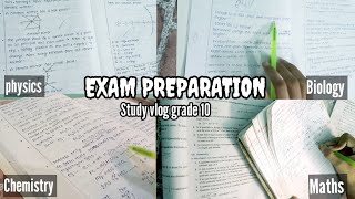 Exam preparation|Study Vlog class 10 |cbse |#studyvlogclass10th #fyp
