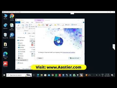 One Click - Installation Video |  Billing Software Installation Tutorial with All-in-One Package!
