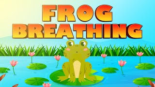 Frog Breath | Breathing Exercise to improve lung capacity and immunity | Kids Yoga | Yoga Guppy