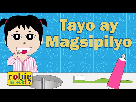 Tayo ay Magsipilyo 2020 | Brush Your Teeth Tagalog Kids Song | Awiting Pambata