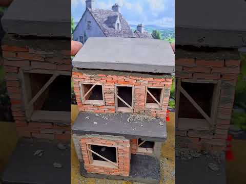 Miniature House Model Making | Tiny Home, Big Creativity! #transformyourhome
