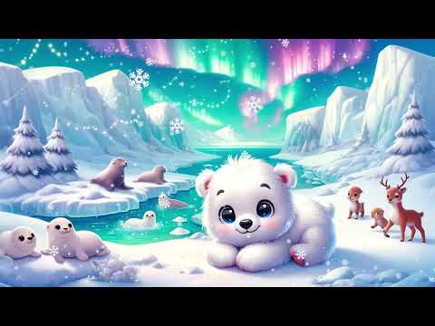 Polly the Polar Bear's Arctic Adventure Sleep Story For Kids