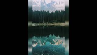 This lake ✨💙 #traveldeeper #naturelove #lakereflection #travel #scenery #relaxing #nature #beautiful