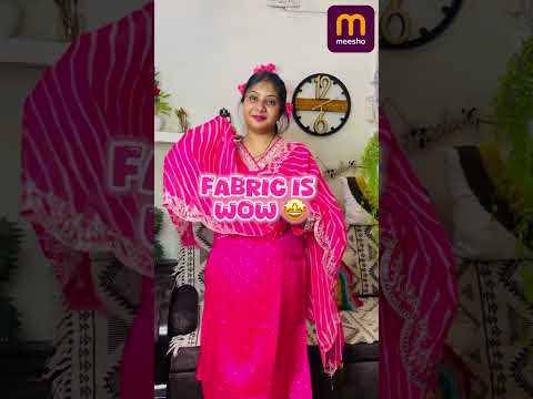 Affordable Meesho Suit Haul 👗 | Honest Review & Try On | #meesho #shorts