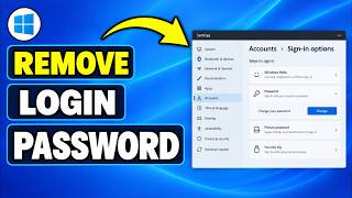 How to Remove Login Password in Windows 11