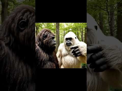 Bigfoot vlogs ft yeti "ai" #bigfoot #ai #yeti #vlogs #vlog #vloging #forest #random