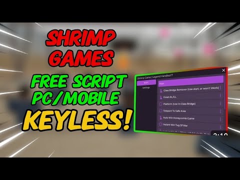 [MINGLE] Roblox Shrimp Game ScriptInstant Finish & God Mode Script Pastebin2025 Edition.