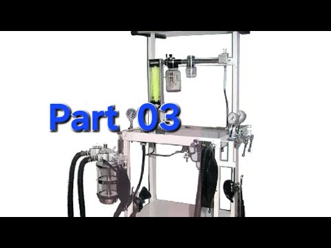 Anesthesia machine Low pressure system Part - 03  Flowmeter, vaporizers #anesthesiology ##anesthesia