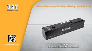 TBTRMR 1J Road Marking Retroreflectometer with Camera & Average Calculation