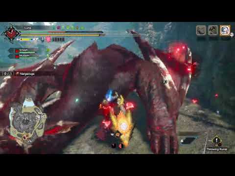 [MHR:SB] Afflicted Nargacuga - Charge Blade - 4:22