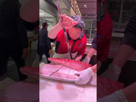 日本を代表するマグロ仲卸現場に潜入！#大好物は高カロリー #東京グルメ #japan #japanesefood #asmr