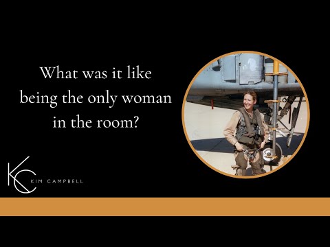 What was it like being the only woman in the room?