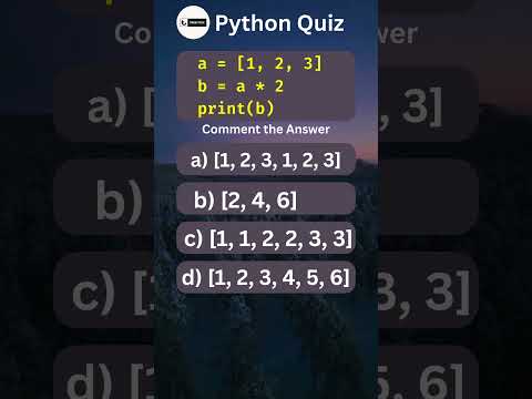 Daily Quiz | Python knowledge | Twebi Tech | #dailyquiz #dailyquizanswers #pythonquiz #pythonprogram