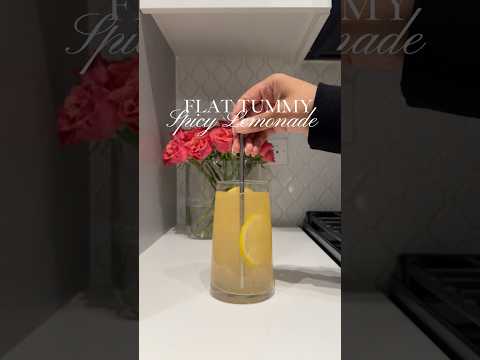 Flat Tummy Spicy Lemonade 🌶️🍋