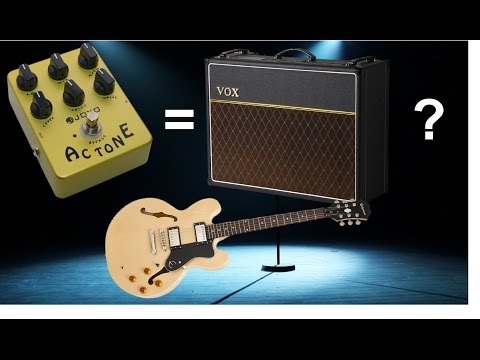 Joyo Actone (Vox AC30) - Pedal Demo: Epiphone 335