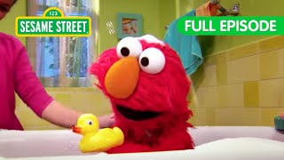 Let's Learn Routines with Elmo!☀️🛁 | THREE Sesame Street Full Episodes!