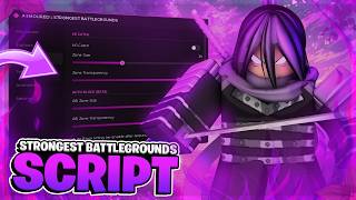 🔥 The Strongest Battlegrounds SCRIPT | Auto Parry, Auto Combo !! (FREE)