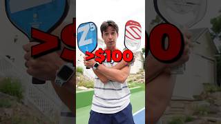 Cheap Vs. Expensive pickleball paddle 👀💰 #pickleball