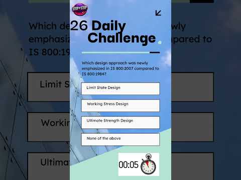 Quiz-26. Can You Answer This IS800 #steelstructure  #quiz ? #shorts #ytshorts #yotubeshorts