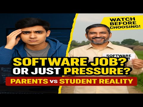 Why Everyone Wants a Software Job in India | Parents Pressure, Student Mindset | Course Gurukul