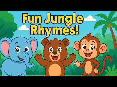 Ek Mota Hathi, Bhalu Aaya, Bandar Mama | Nursery Rhymes | Kids Song in Hindi #cartoon #kidssongs