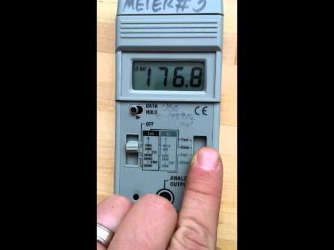 TSM 363 lab #12 -- Description of how to use the light meter.