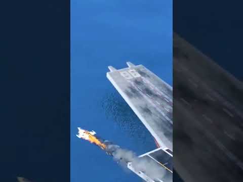 Aeroplane Land Crash #shorts #5