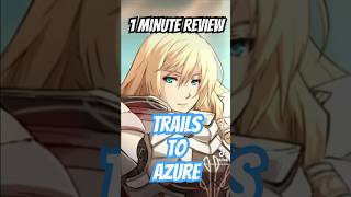 1 Minute Review - Trails to Azure - Oh my god the music!! #review #youtubeshorts #nintendo #gaming