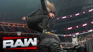 Seth Rollins STOMPS Roman Reigns after an intense war of words turns chaotic: Raw highlights