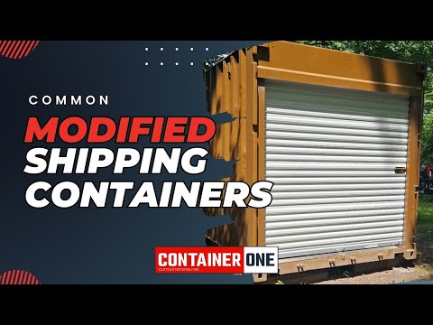 5 Common Modified Shipping Containers For Sale