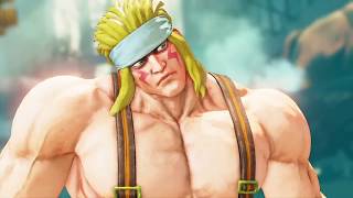 Street Fighter V: Alex Practice