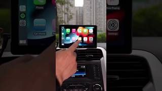 Eonon portable car stereo with wireless CarPlay & Android Auto. Fits various cars. #carstereo