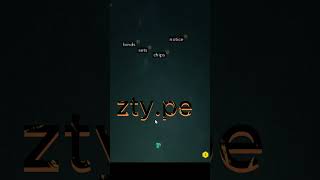 HOW TO TYPE  FAST ,PRACTICE  WITH ZTYPER  #ai #typinggamer