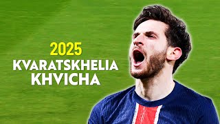 Khvicha Kvaratskhelia 2025 - Best Dribbles & Goals | Highlights Skills