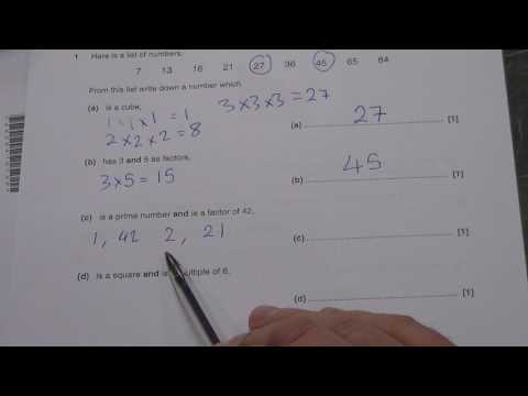 GCSE Mock (Jan) Q1