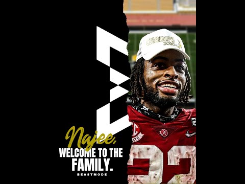 Najee Harris, Welcome to the Family!
