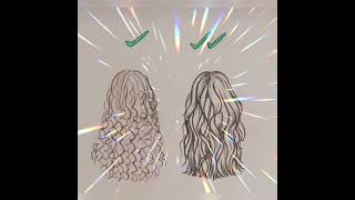 How to Draw Girl Hair Easy | Short Drawing for Kids | #shorts