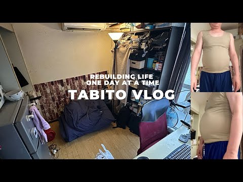 55 years old, Unemployed, and Alone | A Vlog from a 12㎡ tiny room to Rebuild My Life